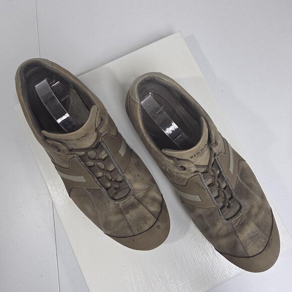 Red Wing Shoes Mens Size 13 D Brown Leather Casual Driving Low Top Shoes 4757 - Picture 7 of 10